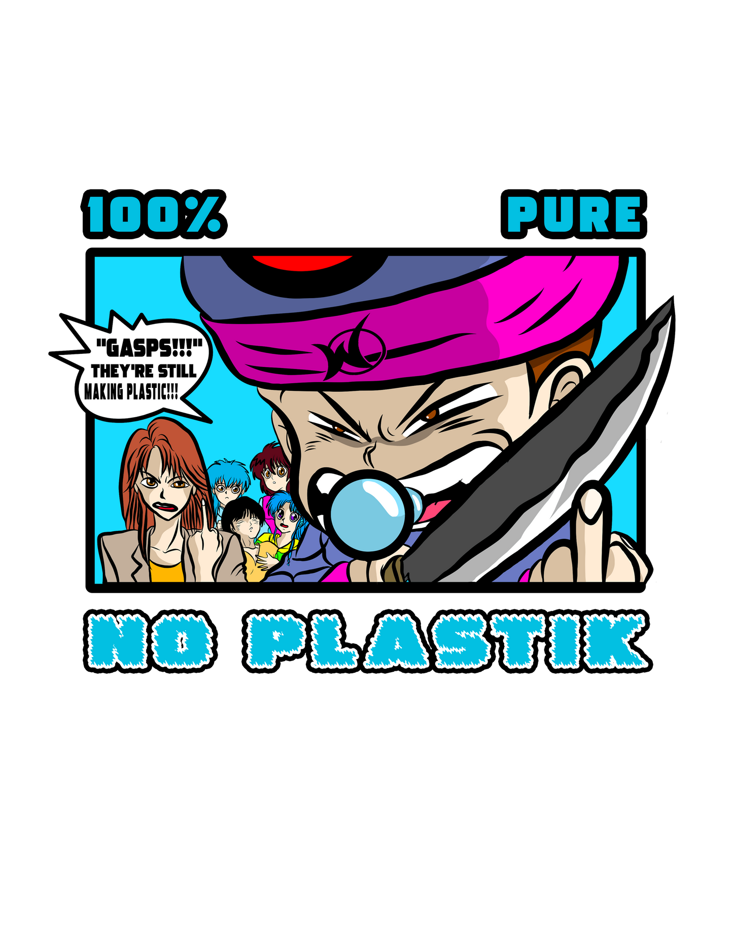 Stop Making Plastik Tee